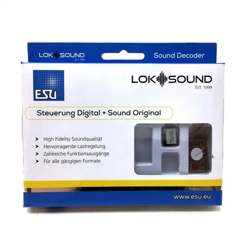 Décodeur digital 21MTC NEM660 loksound V5 sonore - ESU 58419 Meilleur Choix