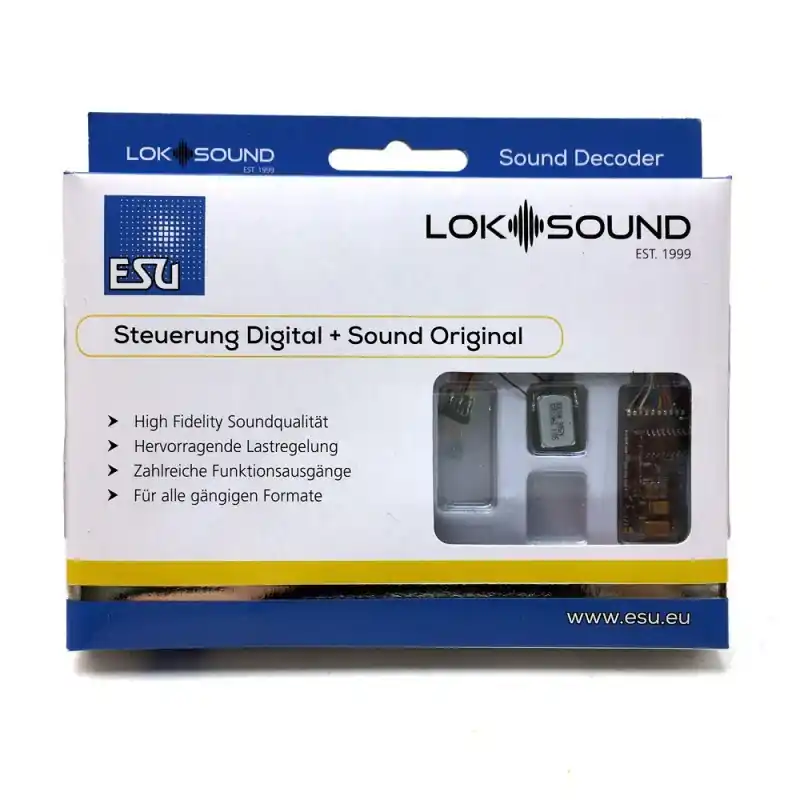 Acheter En Ligne Décodeur digital 6 broches NEM651 loksound V5 sonore - ESU 58416