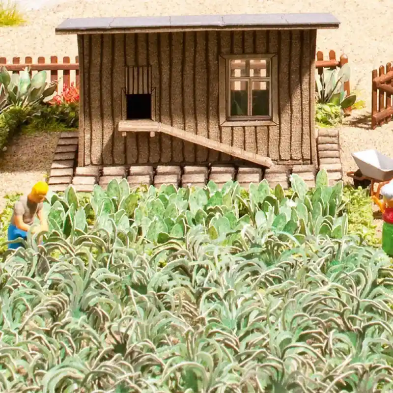 Set "potager" Laser Cut minis-HO 1/87-NOCH 14107 Promotion Saisonnière