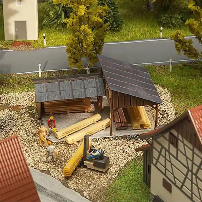 Offre Exclusive Remise à bois-HO-1/87-FALLER 180498