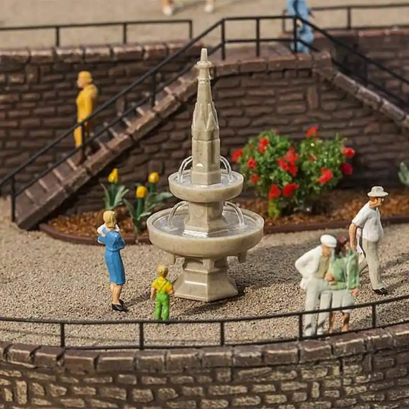 Fontaine de village-HO-1/87-FALLER 180944 Prix Cassé