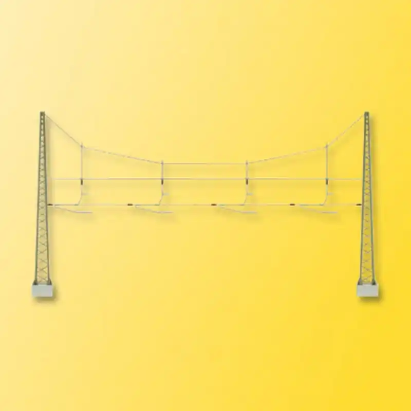 Double Mat de ligne quadruple pour caténaires -HO-1/87-VIESSMANN 4163 Commande En Gros