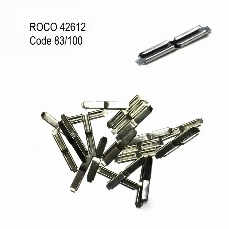 Vente Directe 24 éclisses métallique pour passer code 83 à 100-HO-1/87-ROCO 42612