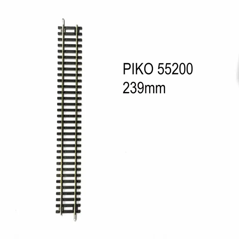 Expédition Rapide Rail droit 239mm code 100 -HO-1/87-PIKO 55200