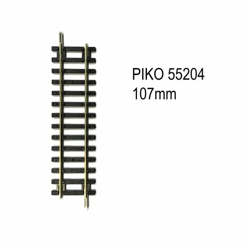 Rail droite 107mm code 100 -HO-1/87-PIKO 55204 Acheter En Ligne