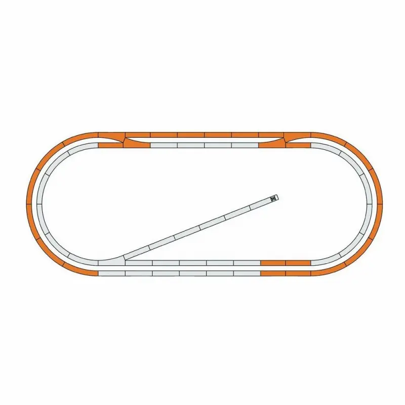Haute Qualité Coffret rails geoline digital -HO-1/87-ROCO 51250