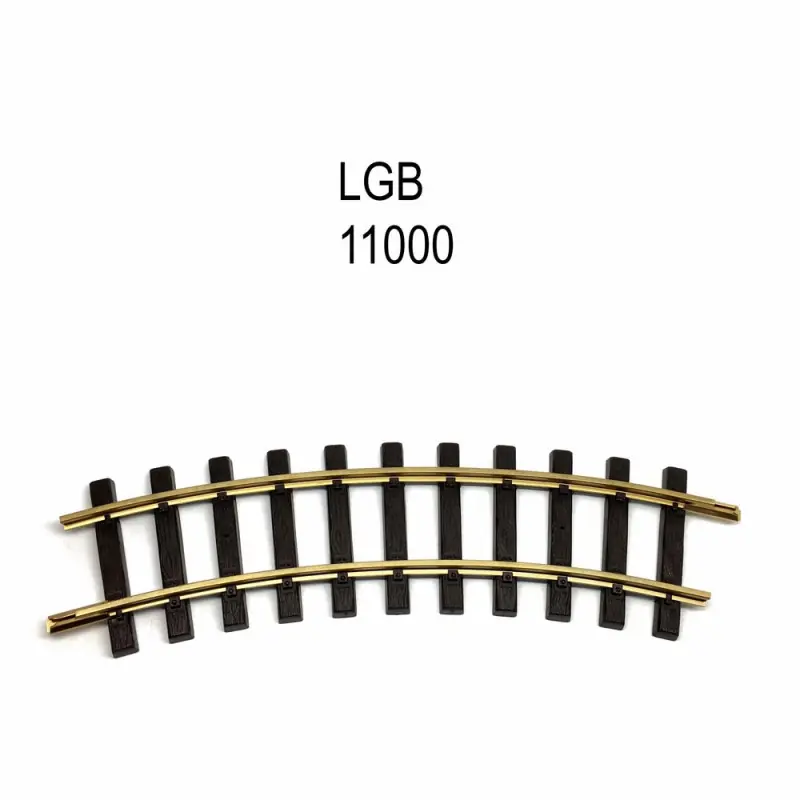 Rail courbe R1 600mm 30 degrés train de jardin -G-1/22.5-LGB 11000 Nouvel Arrivage