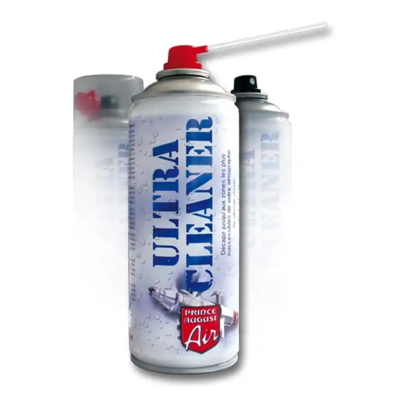 Nettoyant "Ultra Cleaner" pour aérographe 400 ml - PRINCE AUGUST UC01 Dernière Chance