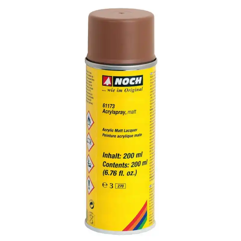 Remise Peinture de décor en Spray 200 ml Marron-NOCH 61173