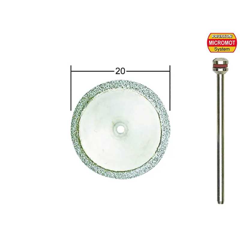 Retour Gratuit Disque diamanté Ø20mm - PROXXON 28840