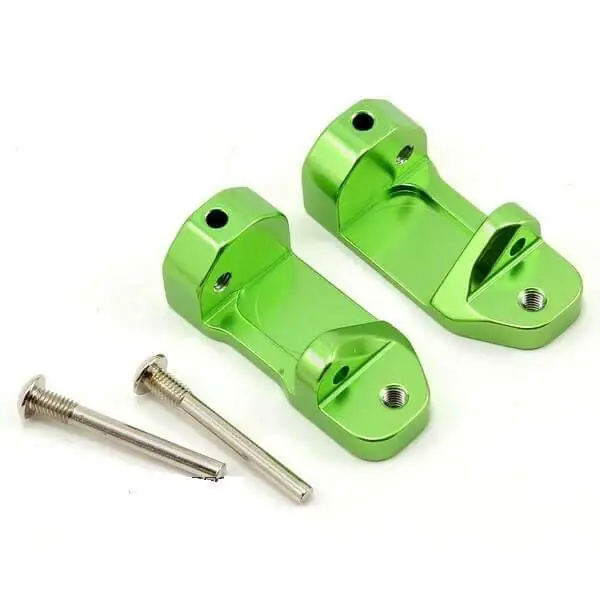 Commande En Gros Etriers de fusées (30 degrés), vert aluminium - Traxxas 3632G