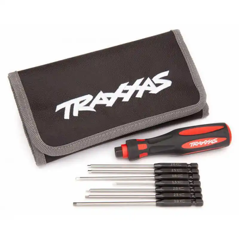 Traxxas 8711 Ensemble tournevis et 7 embouts Pas Cher