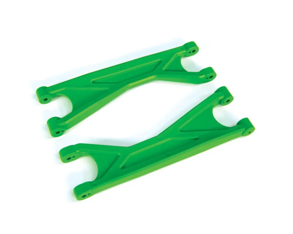 2 Triangles de Suspension Supérieur Renforcés XMaxx - Traxxas 7829G Vert Meilleur Choix