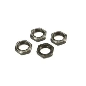 Authentique Ecrous de roue cannelés Kyosho Inferno 1 8 (4) Gun Metal