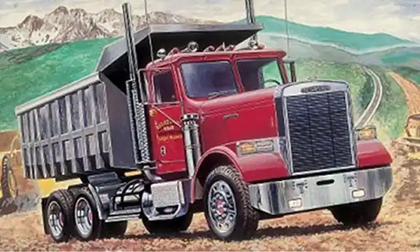 Retour Gratuit Maquette camion porteur benne Freightliner 1/24 - I3783