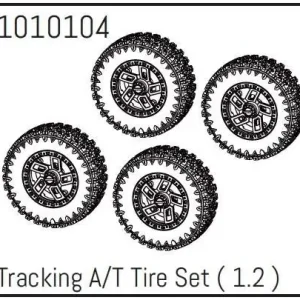 1.2 Tracking A/T Wheel Set - PRO Crawler 1 18 (4)" Super Prix