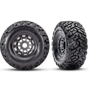 Roues montées collées gris Maxx Slash 10272 Bon Marché