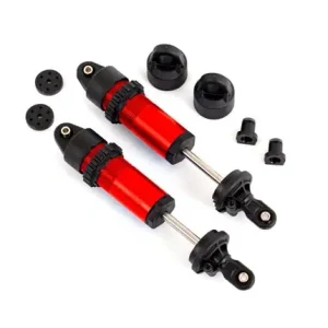 Satisfait Ou Remboursé Amortisseurs GT-maxx alu rouge sans ressorts - Traxxas 9660-RED