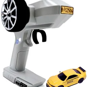 Pocket Racer Skyline jaune avec télécommande 1/64 - PR-X3-ge Acheter En Ligne