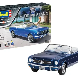 Vente Flash Coffret cadeau 60e anniversaire Ford Mustang 1/24 - Revell 05647