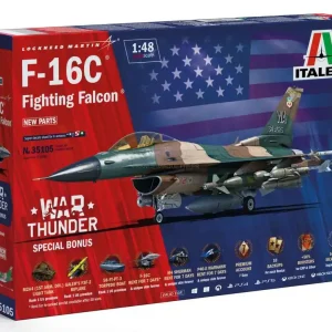 Retour Gratuit F-16C Fighting Falcon 1/48 - Italeri 35105