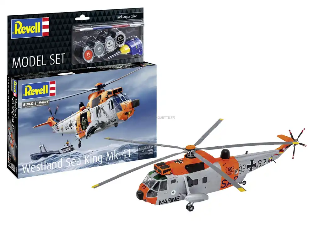 Model set Westland Sea King Mk. 41 1/72 - Revell 63785 Must-Have