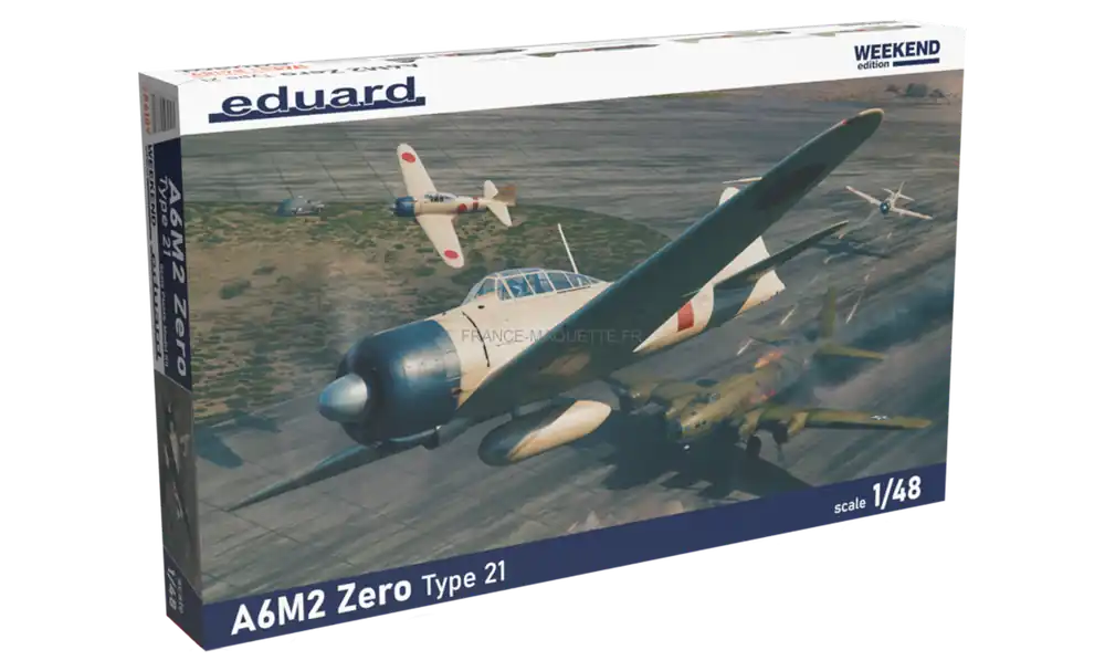A6M2 Zero Type 21 1/48 - Eduard 84189 Jusqu'à Épuisement Des Stocks