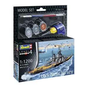 Model set USS New Jersey 1/1200 - Revell 65183 Soldes