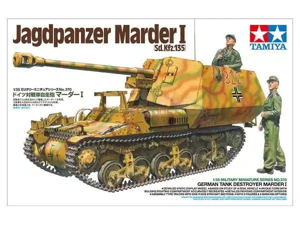 Tank allemand Marder I - Tamiya 35370 Jusqu'à Épuisement Des Stocks