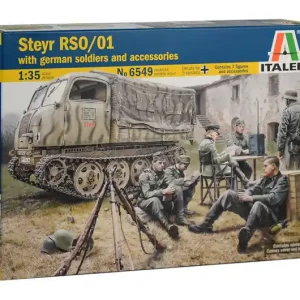 Steyr rso/01 et soldats allemands ‐ 1/35 - Italeri 6549 Dernière Chance