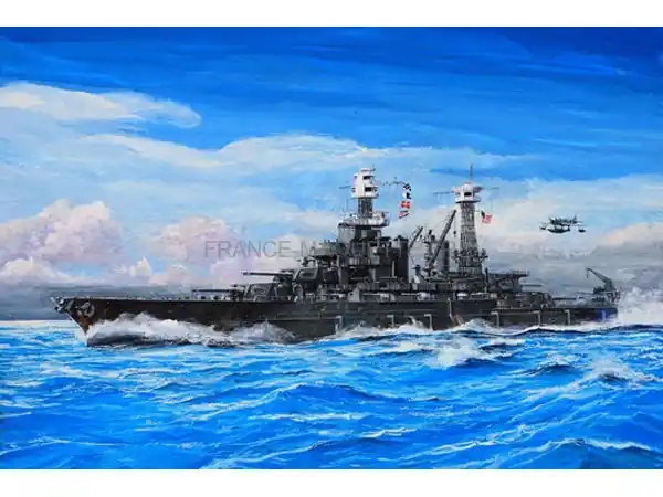 Certifié Cuirassé USS BB-46 MARYLAND 1941 - Pearl Harbor - Trumpeter 5769