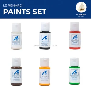 Produit De Marque Ensemble de peintures le Renard - Artesania Latina 277PACK18