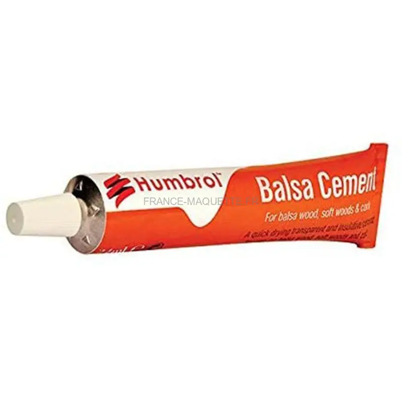 Colle bois, liège ou bois balsa Cement - 24 ml- Humbrol AE0603 Expédition Rapide