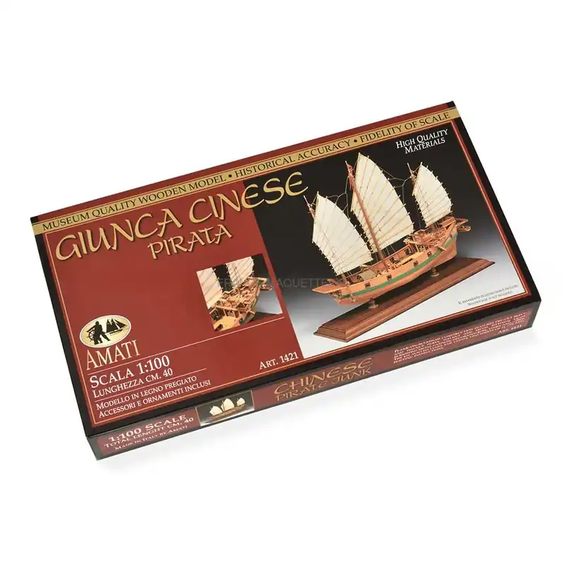 Vente Flash Jonque Chinoise ‘pirate‘ 1 100 - Amati 1421