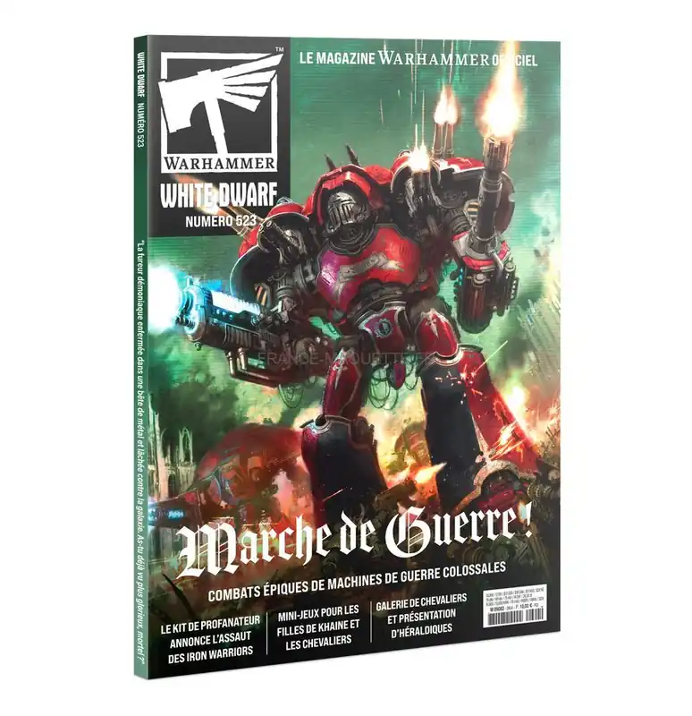 Magazine Games Workshop White Dwarf 523 - Avril 2026 Prix Cassé