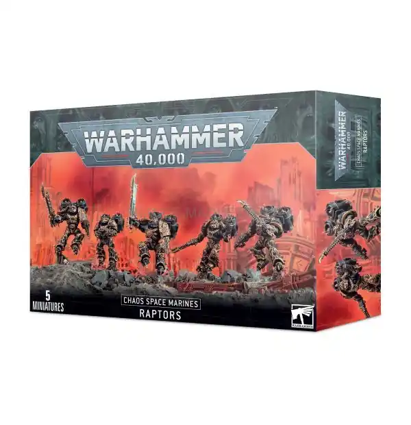 Chaos Space Marines Raptors - Warhammer 40,000 43-13 Vente Directe