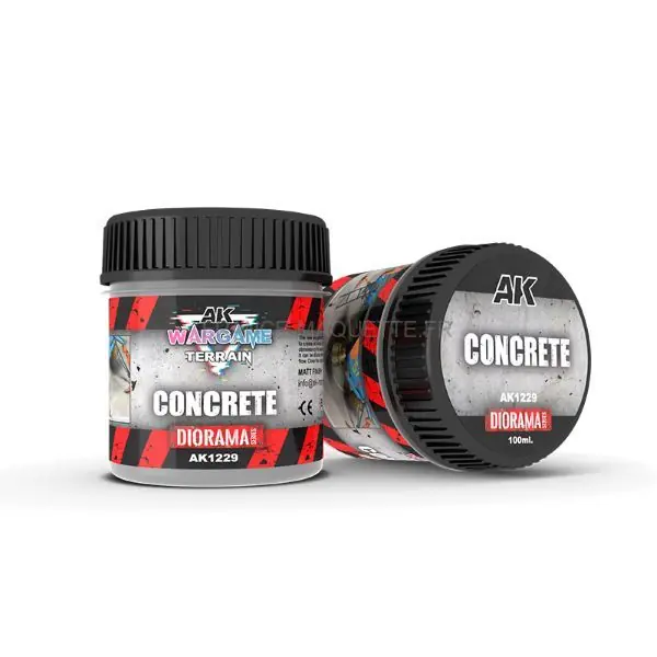 Expédié Aujourd'hui Concrete 100 ml - Ak Interactive 1229