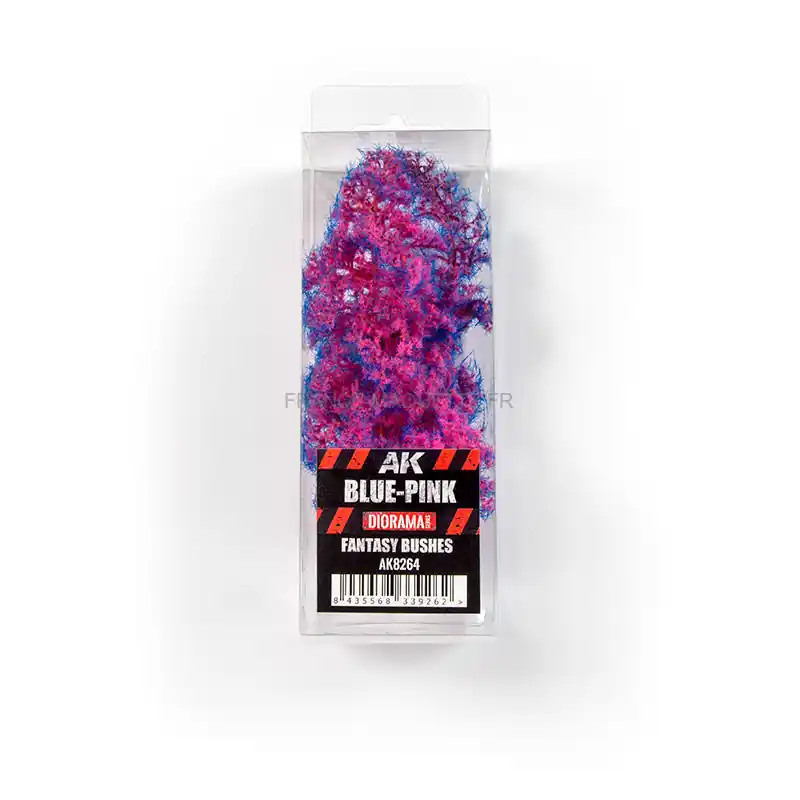 Buisson / arbre miniature fantaisie bleu et rose - Ak Interactive AK8264 Offre Limitée