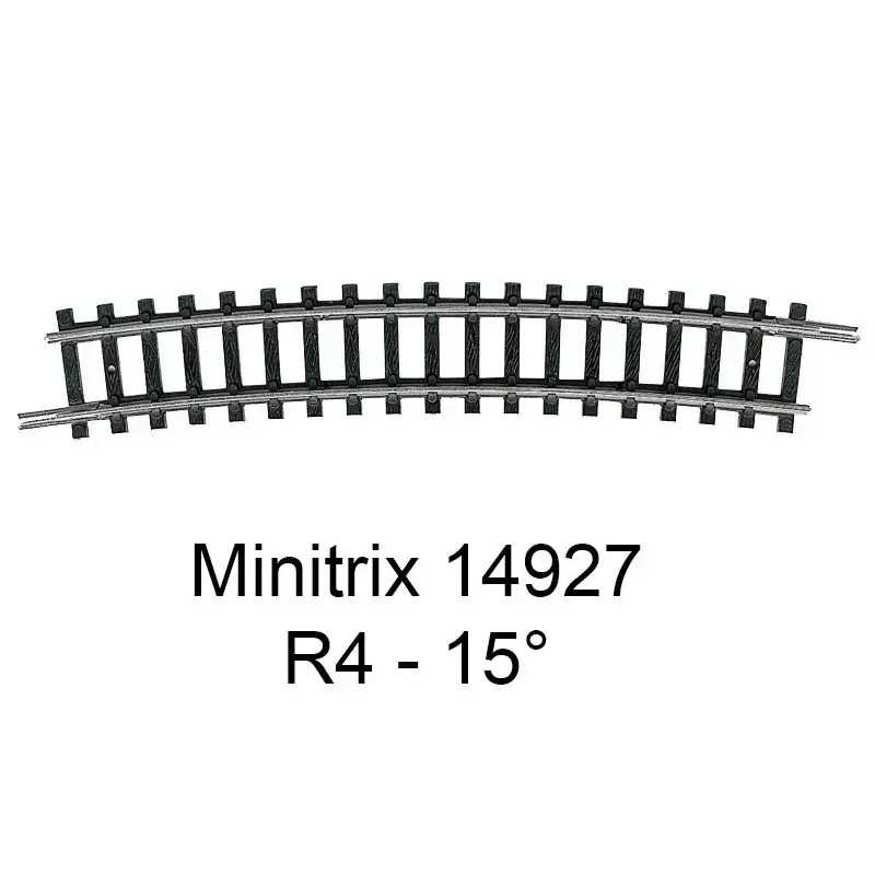 Trix 14927 Rail Courbe r4 15° Minitrix Offre Limitée