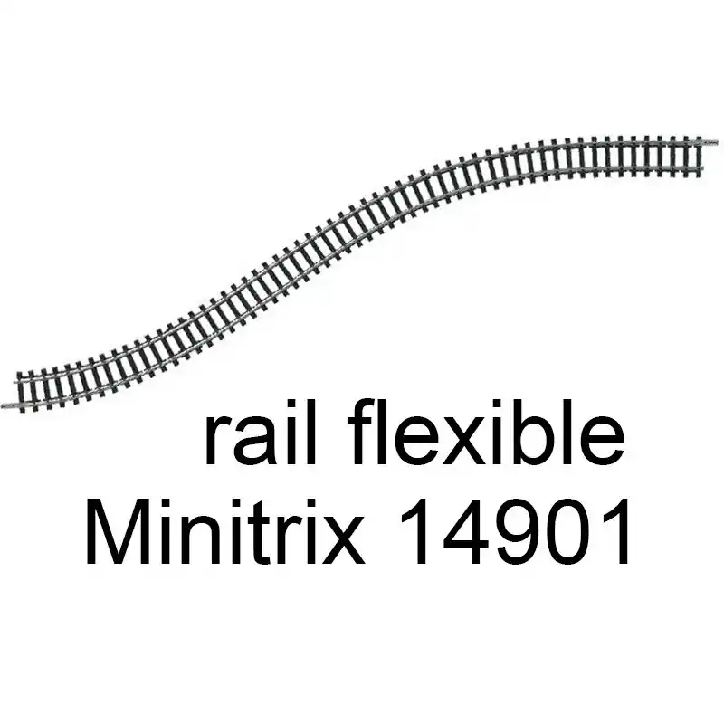 Trix 14901 Voie Flexible 730 Mm Minitrix Quantité Limitée