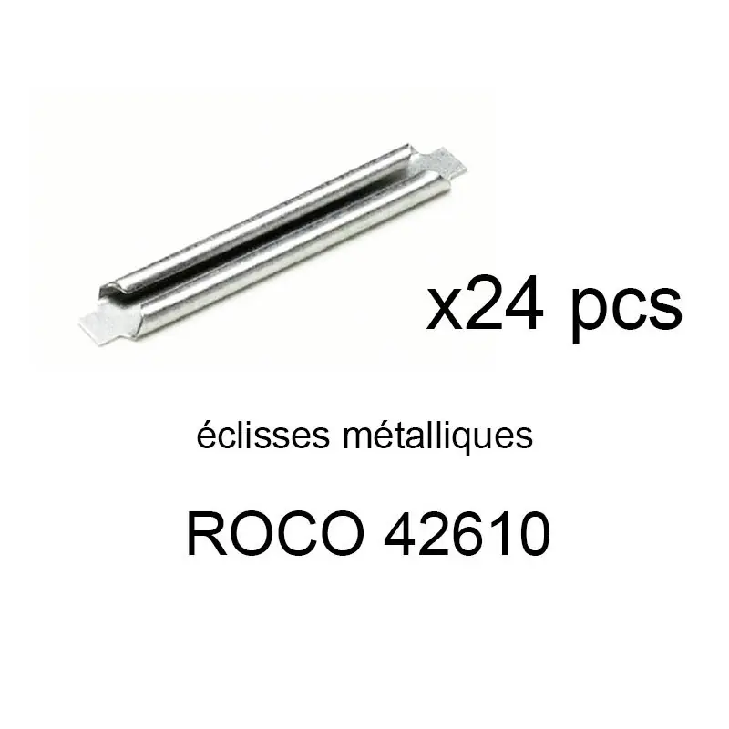 Haute Qualité ROCO 42610 24 Éclisses Métalliques Geoline Et Rocoline