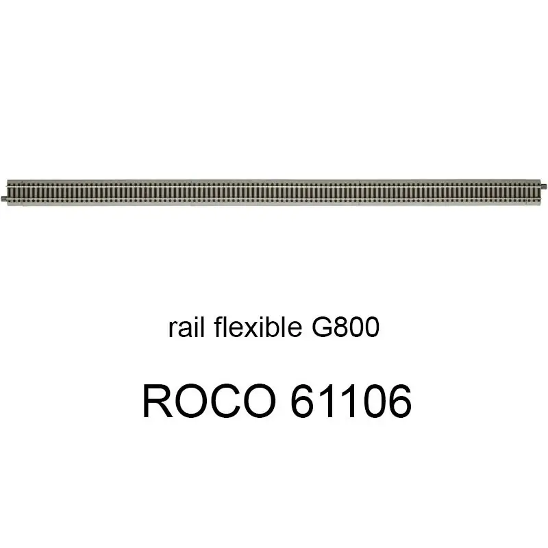 ROCO 61106 Rail Flexible g800 785 Mm Voie Geoline HO Dernier Modèle