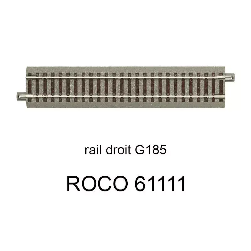 Usine Directe ROCO 61111 Rail Droit g185 185 Mm Voie Geoline HO