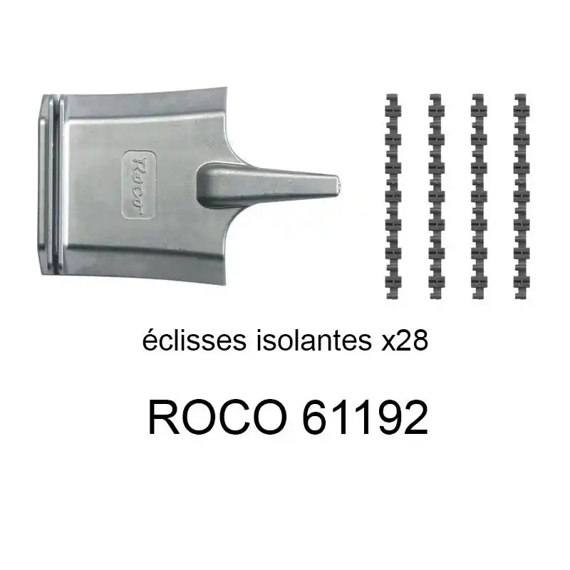 ROCO 61192 28x Éclisses Isolantes Pour Voie Geoline HO Petit Prix