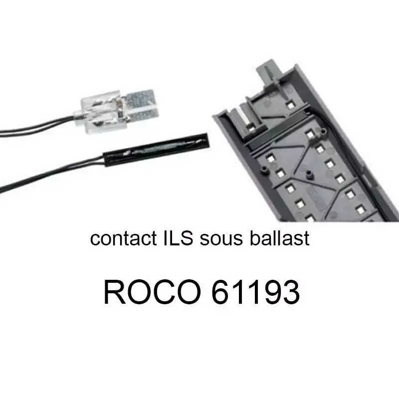 Prix Choc ROCO 61193 Interrupteur À Lame Souple ILS Câblé Pour Voie Geoline HO