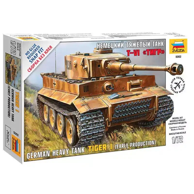 ZVEZDA 5002 Char Tigre I - 1/72 Promotion