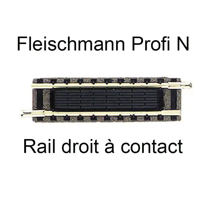 Pas Cher FLEISCHMANN 9115 Rail De Contact Électrique 55,5 Mm Voie Profi N