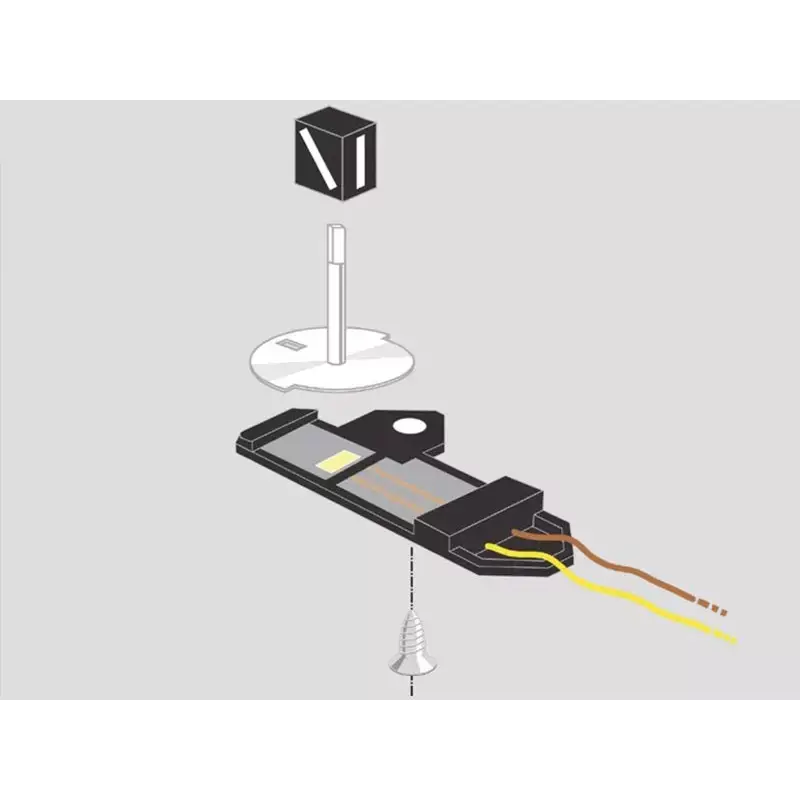 Expédié Aujourd'hui Lanterne d‘aiguillage éclairée à led Marklin 74470