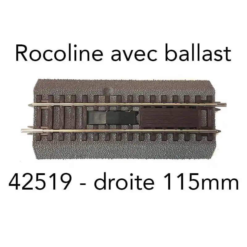 Prix Promo ROCO 42519 Découpleur Électrique (g½) Rocoline Ballast Souple - HO 1/87