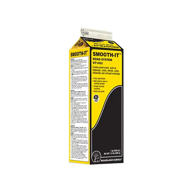 Livraison Express Woodland Scenics ST1452 Enduit Fin Pour Création De Route Smooth It 680g